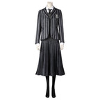 Wednesday Addams Black Uniform Cosplay Costume