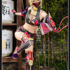 Genshin Impact Kuki Shinobu Cosplay Costume - B Edition