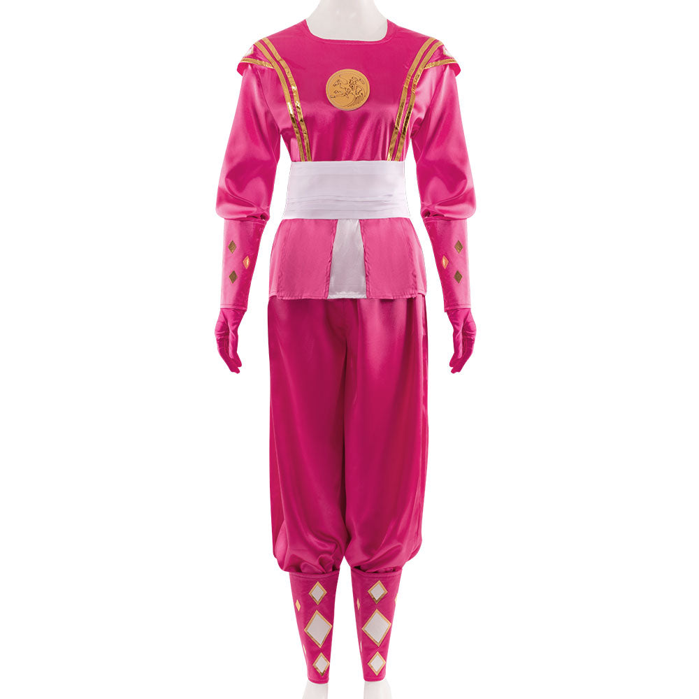 Power Rangers Pink Ninjetti Ranger Pink Ninja Ranger Cosplay Costume