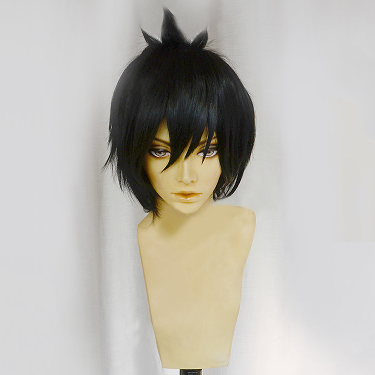 Fairy Tail The Black Wizard Zeref Dragneel Black Cosplay Wig