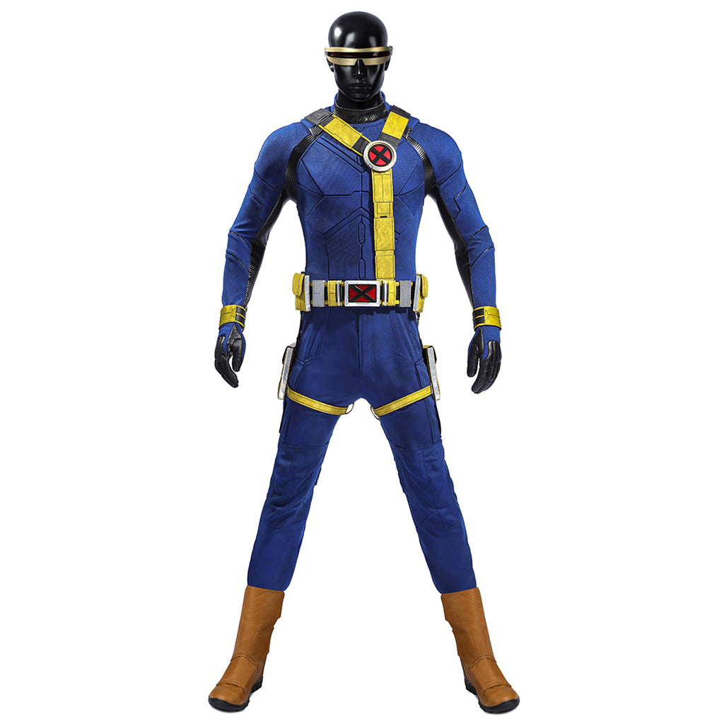 Avengers: Doomsday Cyclops Cosplay Costume - No Boots