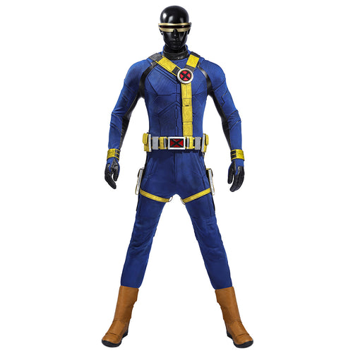 Avengers: Doomsday Cyclops Cosplay Costume - No Boots