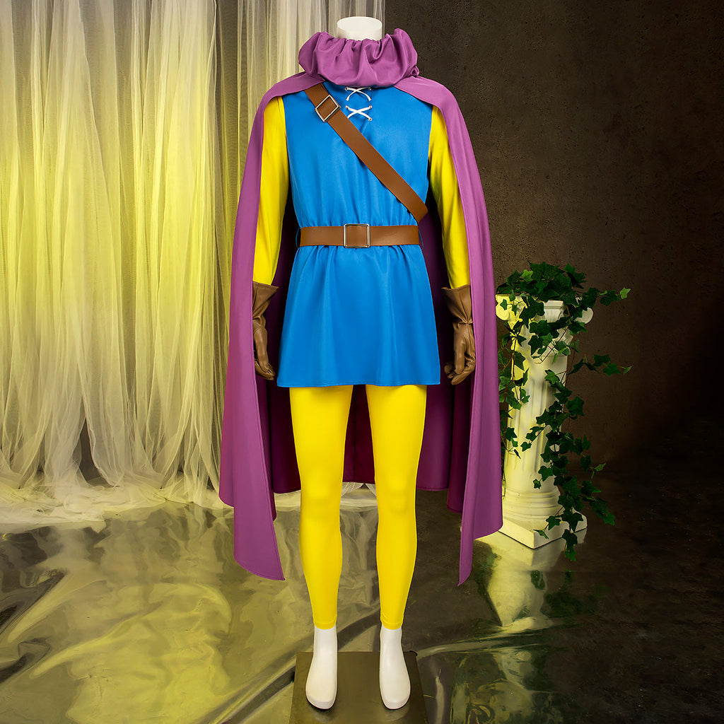 Dragon Quest III Hero Erdrick Cosplay Costume