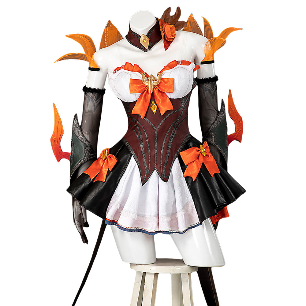 League of Legends LOL High Noon Evelynn Cosplay Costume