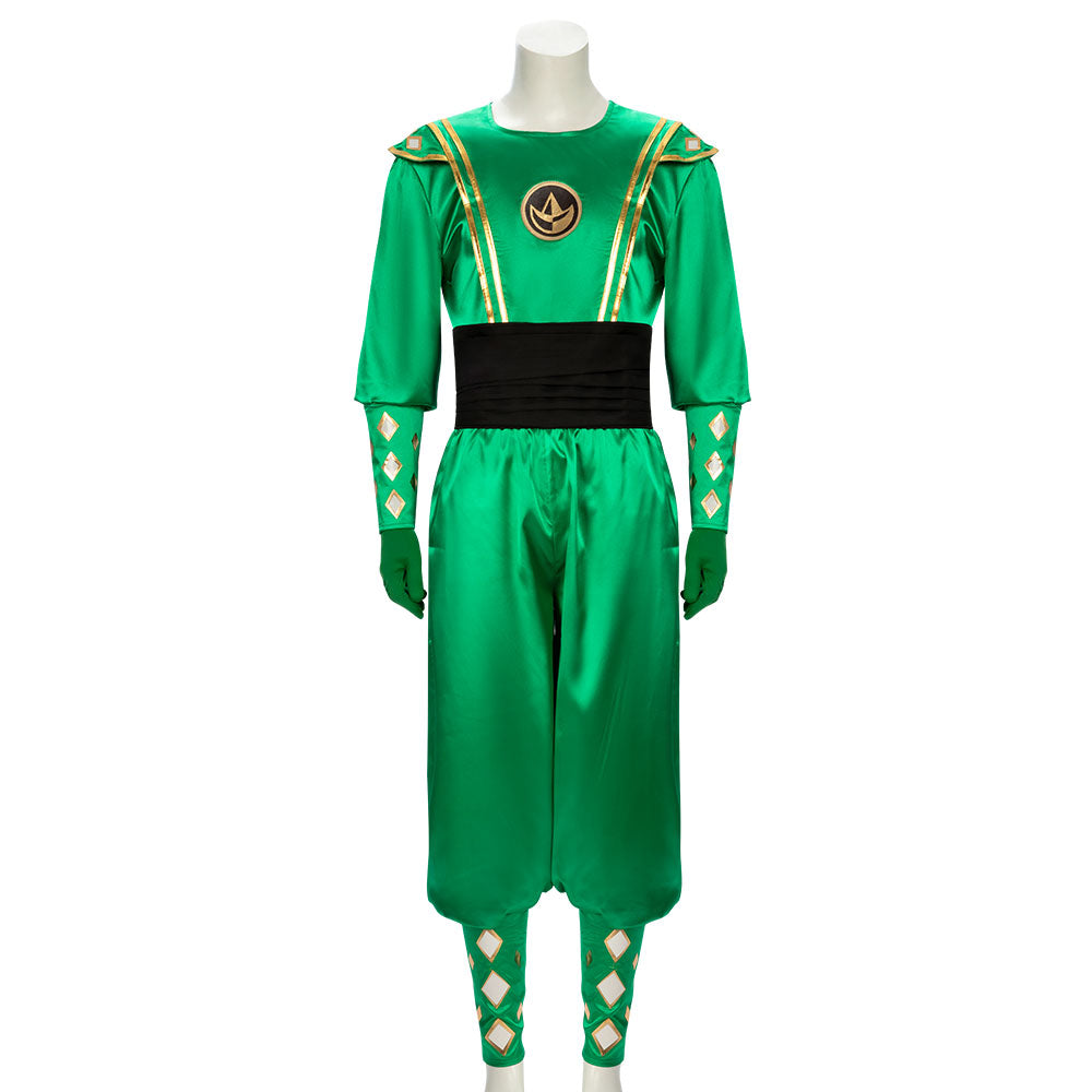 Power Rangers Green Ninjetti Ranger Green Ninja Ranger B Edition Cosplay Costume