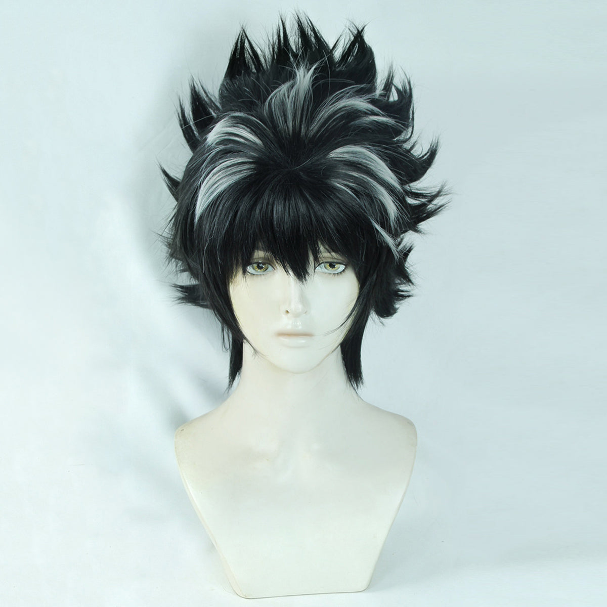 Yu Yu Hakusho Hiei Black Cosplay Wig