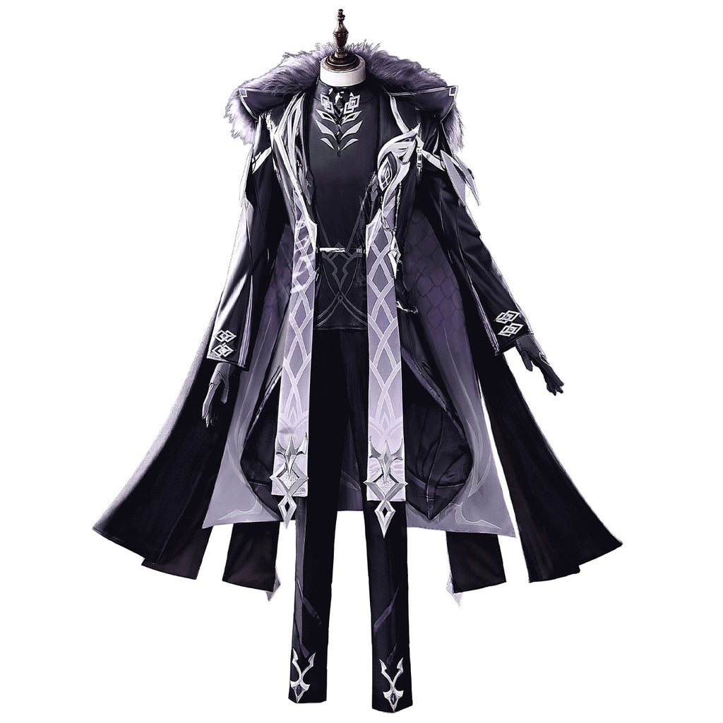 Genshin Impact Pantalone Fatui Regrator Cosplay Costume