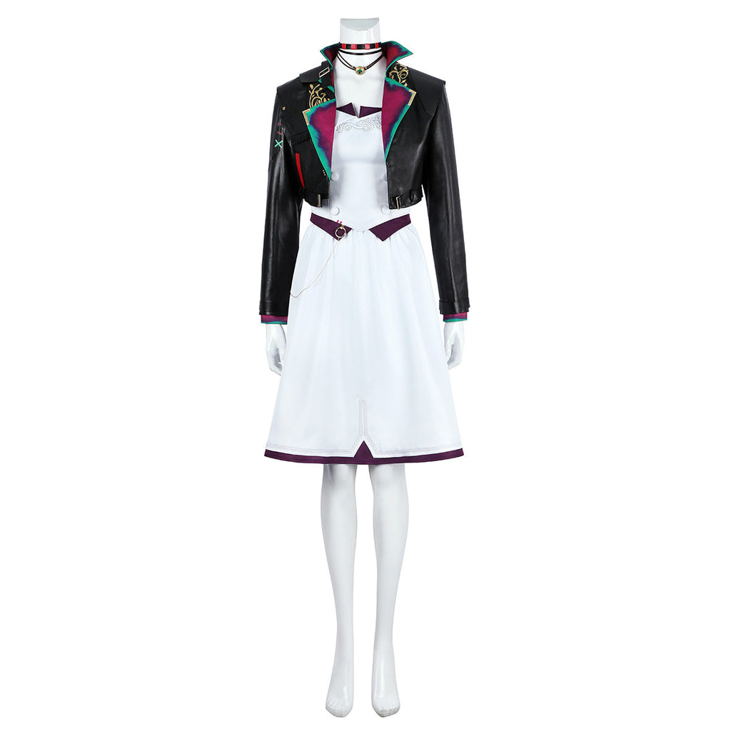 Arcane Season 2 Powder Dance Dress Cosplay Costume