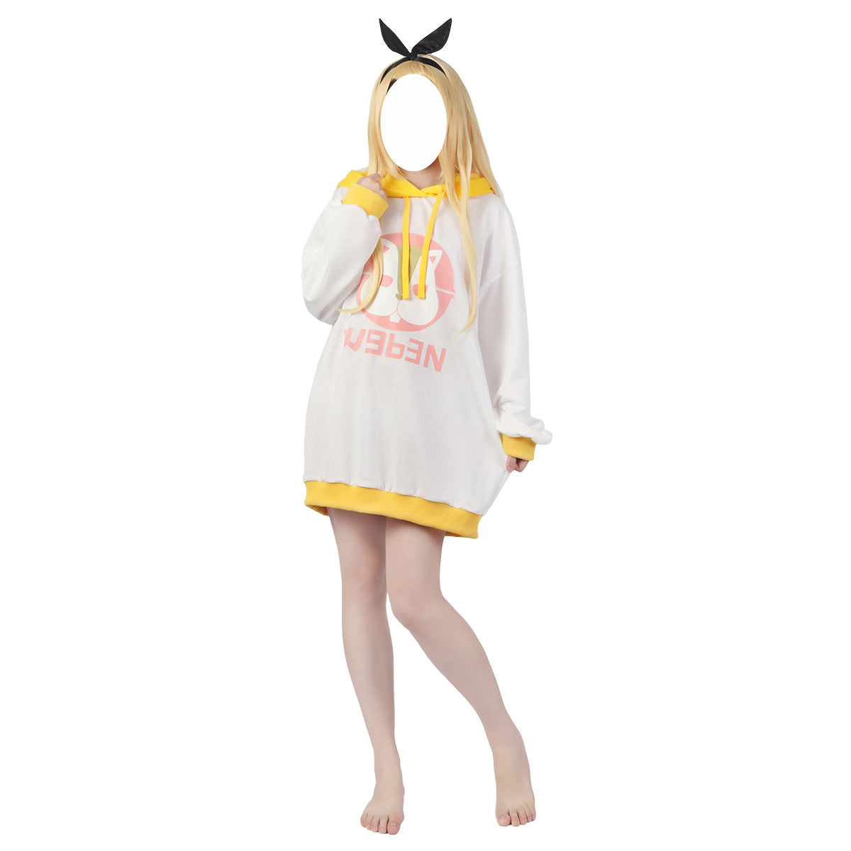 Lycoris Recoil Kurumi Cosplay Hoodie with Headband