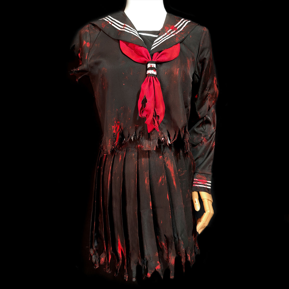 Silent Hill f Hinako Shimizu Battle-Worn Uniform Cosplay Costume
