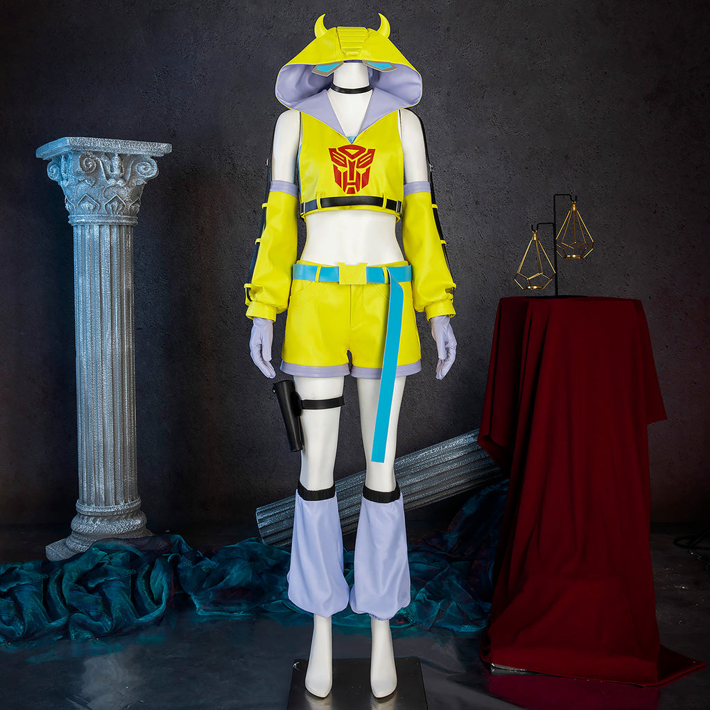 Transformers Bumblebee Female Version Cosplay Costume
