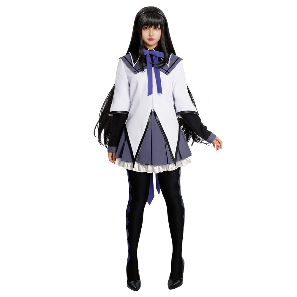 Puella Magi Madoka Magica Homura Akemi Premium Cosplay Costume