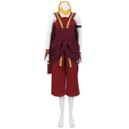 Avatar: The Last Airbender Toph Beifong Red Cosplay Costume