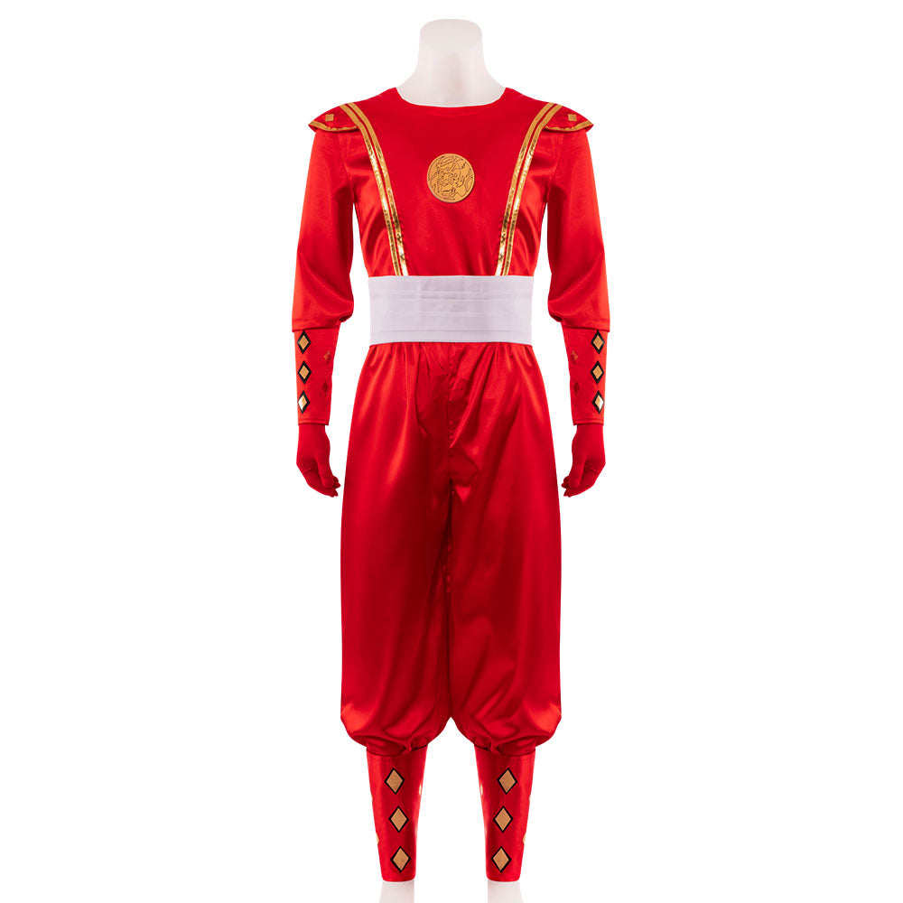 Power Rangers Red Ninjetti Ranger Red Ninja Ranger B Edition Cosplay Costume