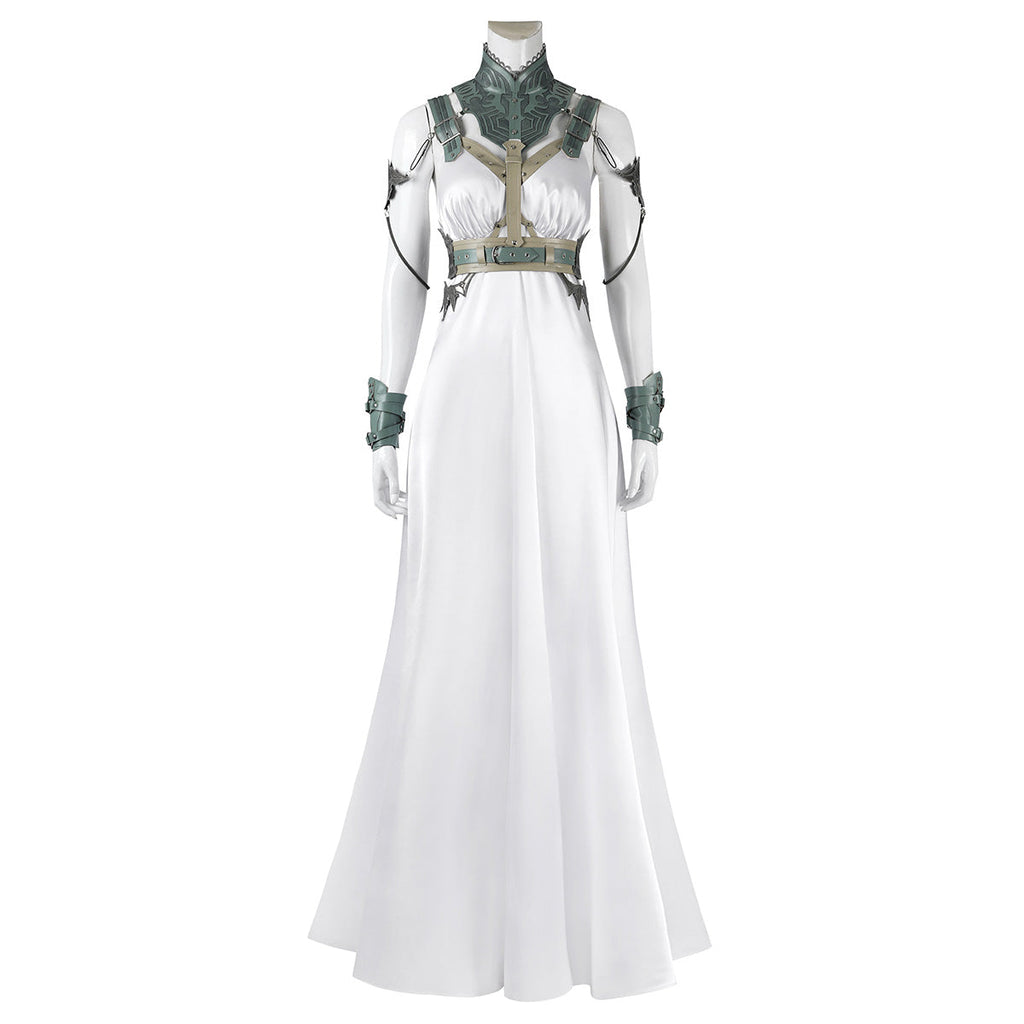 Final Fantasy VII Rebirth FF7R Tifa Lockhart Gold Saucer Dress Cosplay Costume