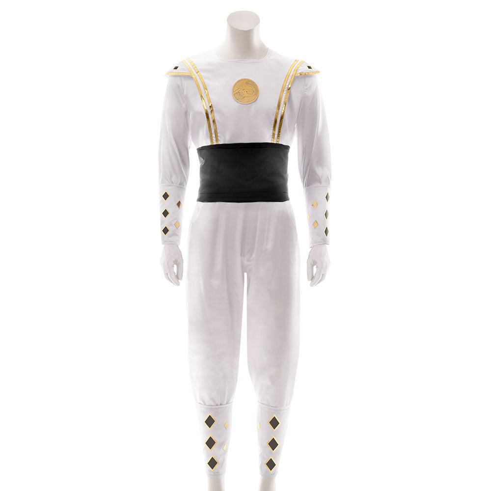 Power Rangers White Ninjetti Ranger White Ninja Ranger B Edition Cosplay Costume