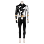 Power Rangers Dino Fury Black Ranger Cosplay Costume