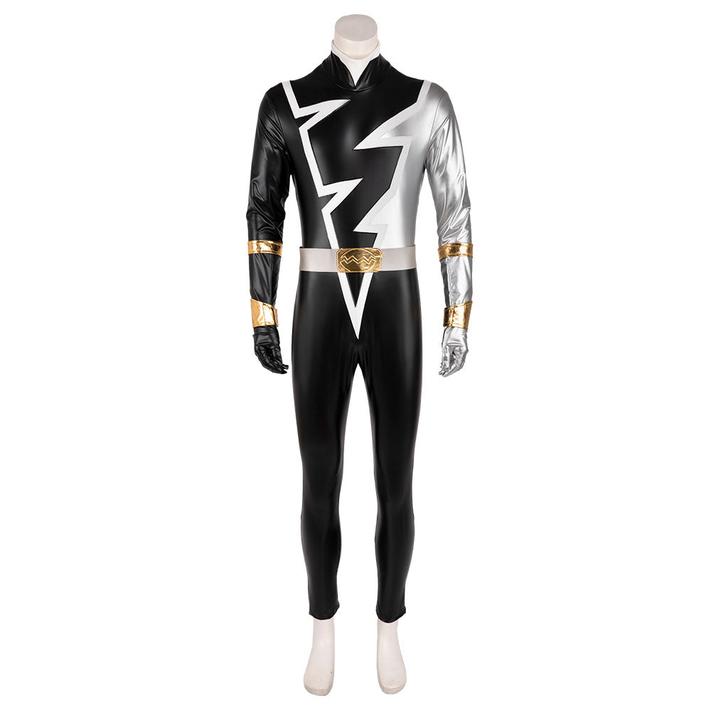 Power Rangers Dino Fury Black Ranger Cosplay Costume