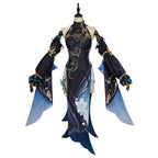 Genshin Impact Frostflower Dew Shenhe Cosplay Costume