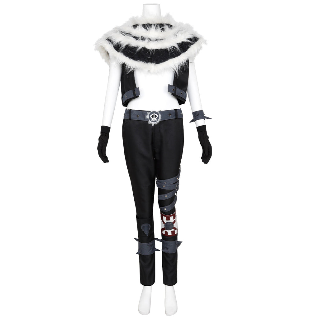 One Piece Charlotte Katakuri Cosplay Costume - No Prop Accessories