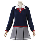 Fate/strange Fake Ayaka Sajyou Blue Cosplay Costume