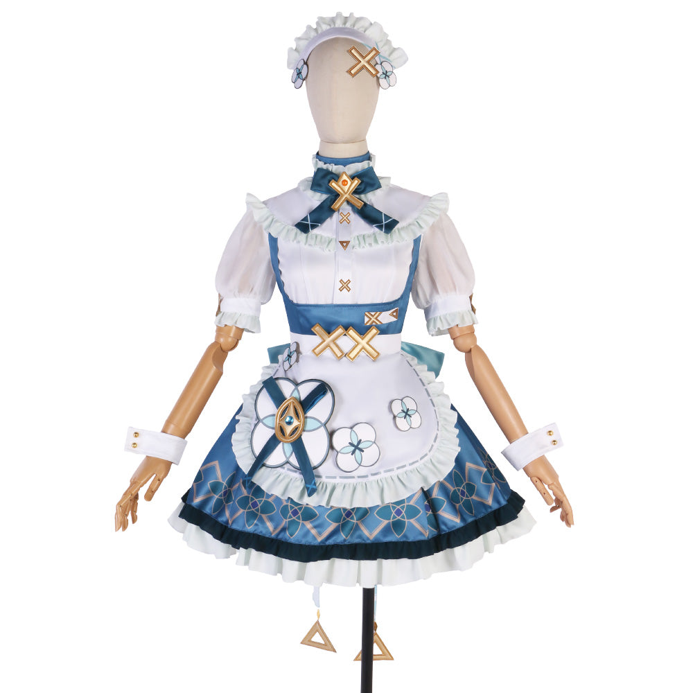 Genshin Impact Faruzan Cafe Collab Outfit Cosplay Costume