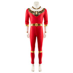 Power Rangers Zeo Ranger V Red Tommy Oliver Cosplay Costume