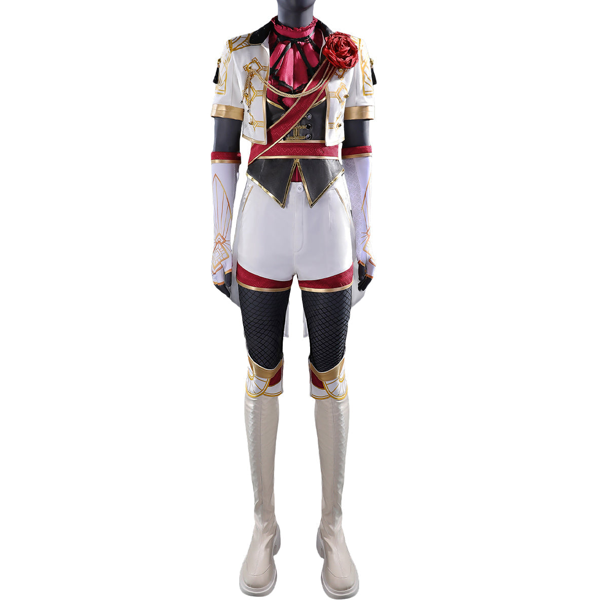 Clair Obscur: Expedition 33 Maelle White Flowers Suit Outfit Cosplay Costume