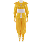Power Rangers Yellow Ninjetti Ranger B Edition Cosplay Costume
