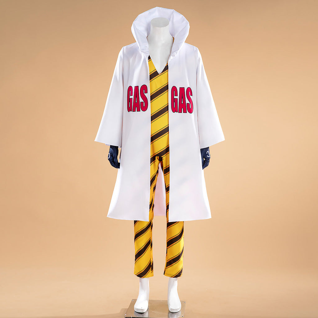 One Piece Caesar Clown Cosplay Costume