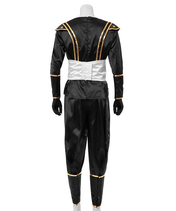Power Rangers Black Ninja Ranger Black Ninjetti Ranger Cosplay Costume