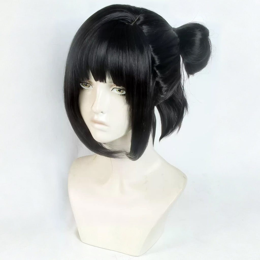 Sparks of Tomorrow Inako Momokawa Black Cosplay Wig