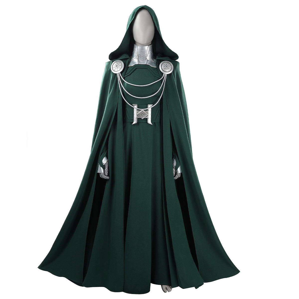 Avengers: Doomsday Latverian Witch Green Cosplay Costume