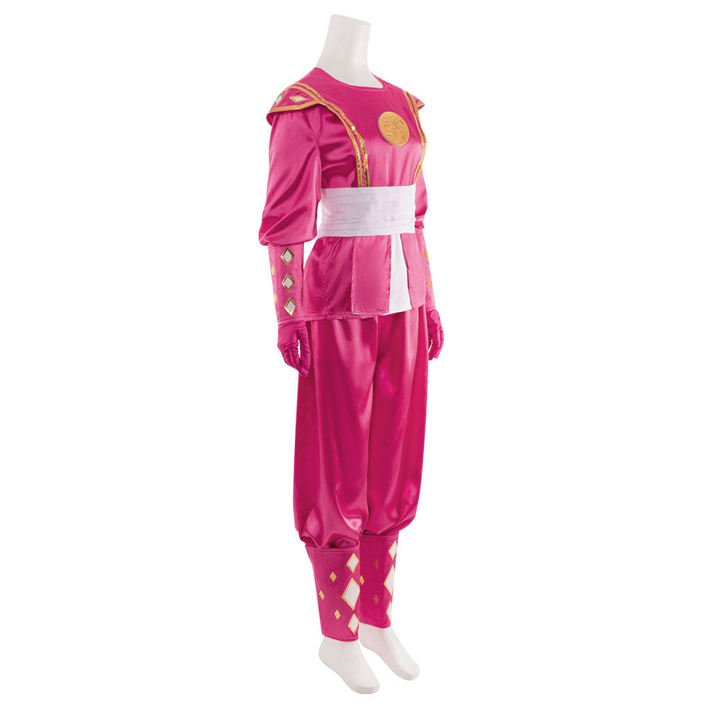 Power Rangers Pink Ninjetti Ranger Pink Ninja Ranger Cosplay Costume