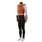 Power Rangers Ninja Storm Crimson Thunder Ranger Cosplay Costume