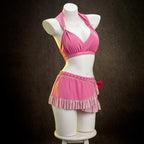 Final Fantasy VII Rebirth Aerith Gainsborough Cosplay Swimsuit