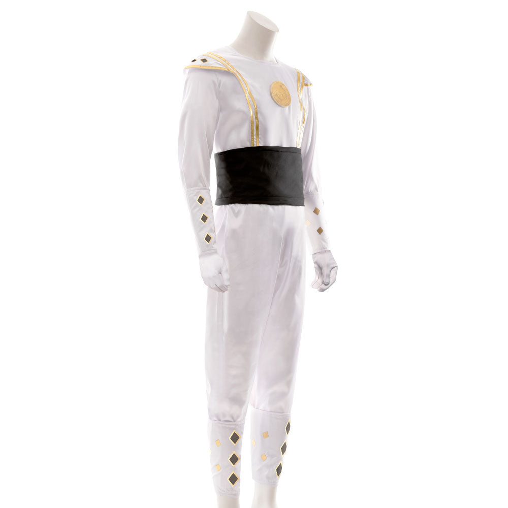 Power Rangers White Ninjetti Ranger White Ninja Ranger B Edition Cosplay Costume