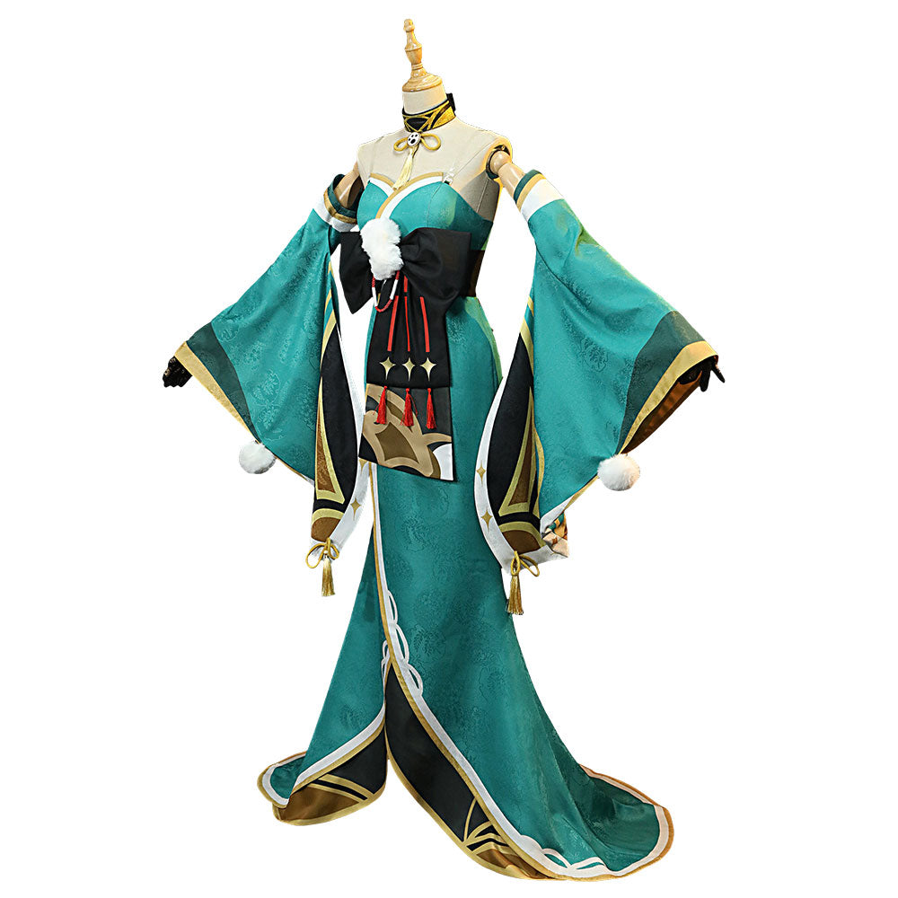 Genshin Impact Ms. Hina Cosplay Costume