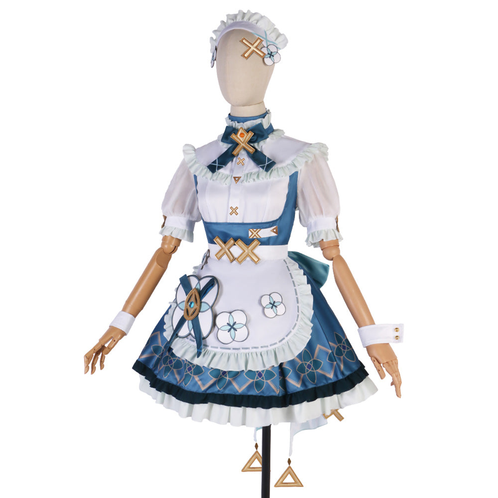 Genshin Impact Faruzan Cafe Collab Outfit Cosplay Costume
