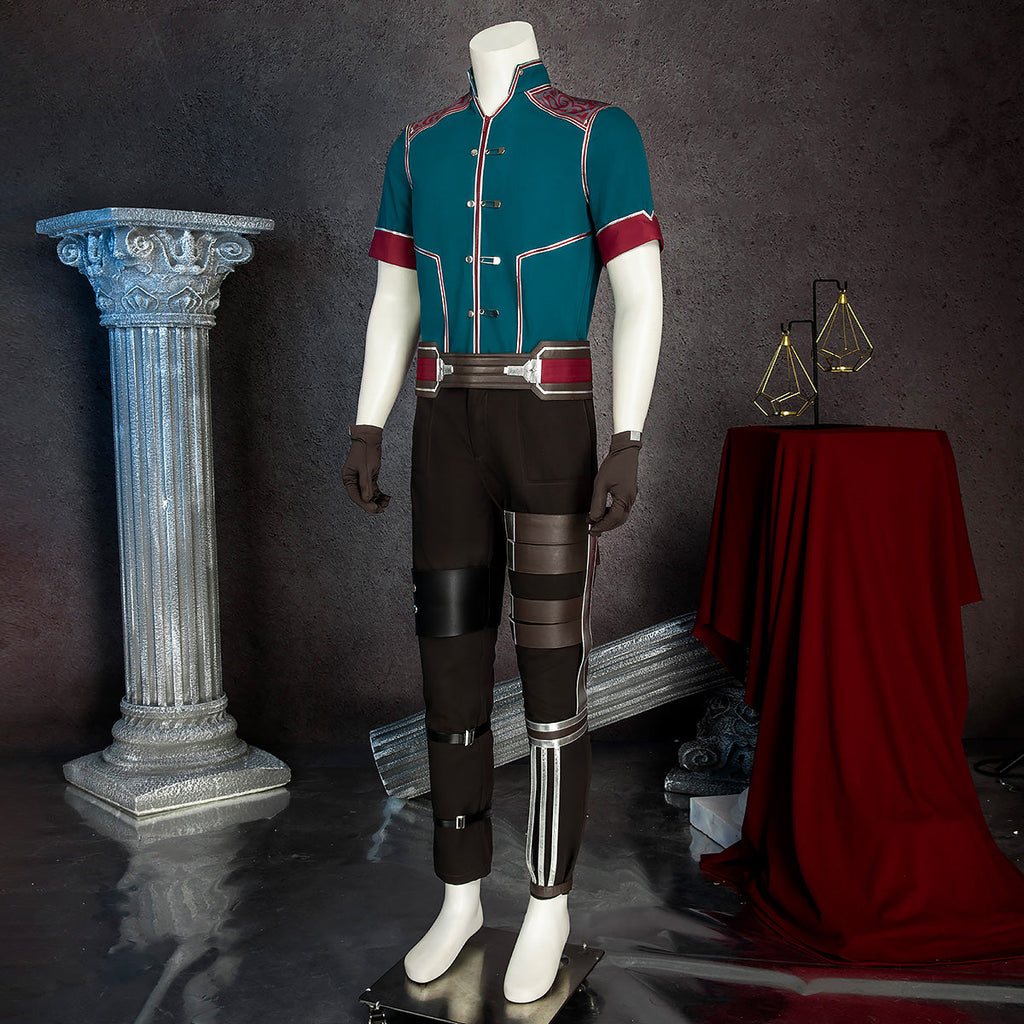 Arcane Season 2 Jayce Green Cosplay Costume