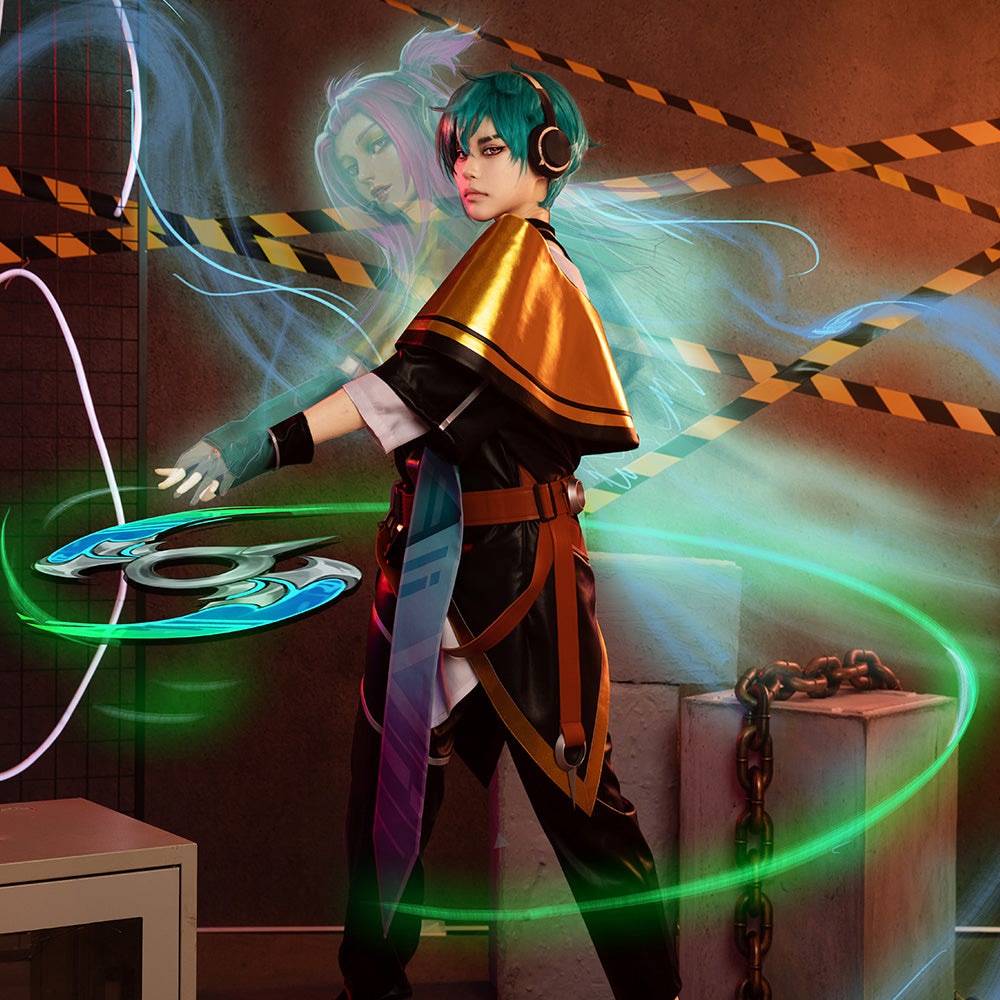 League of Legends HEARTSTEEL Aphelios Cosplay Costume