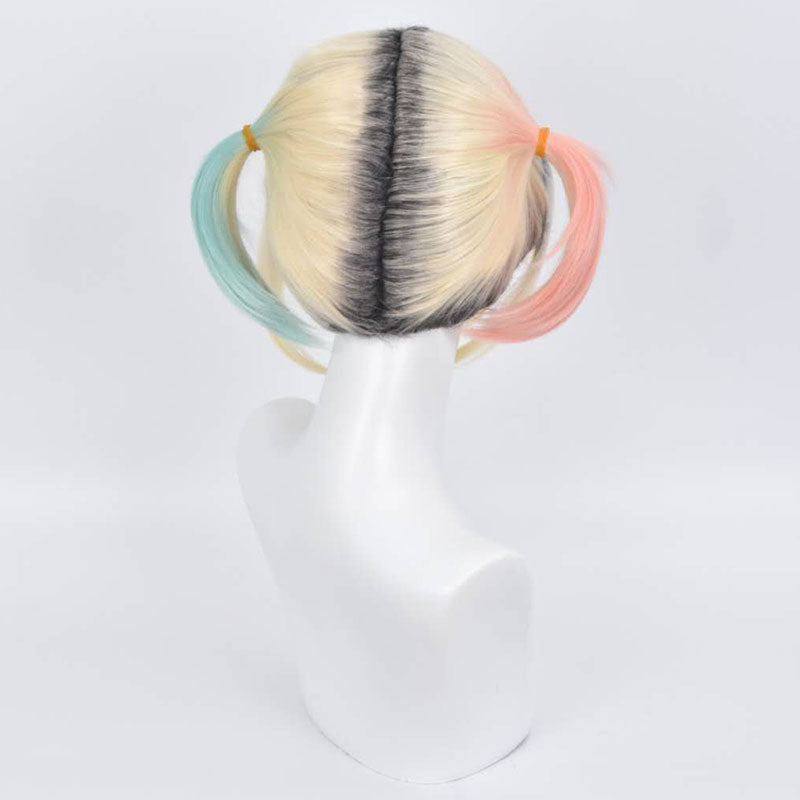 DC Birds of Prey Harley Quinn Golden Cosplay Wig