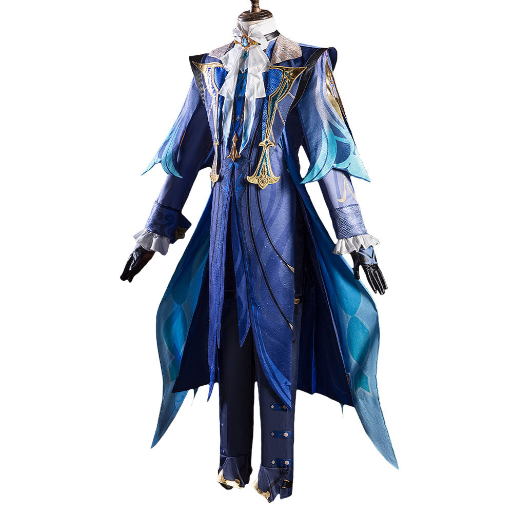Genshin Impact Fontaine Neuvillette Cosplay Costume