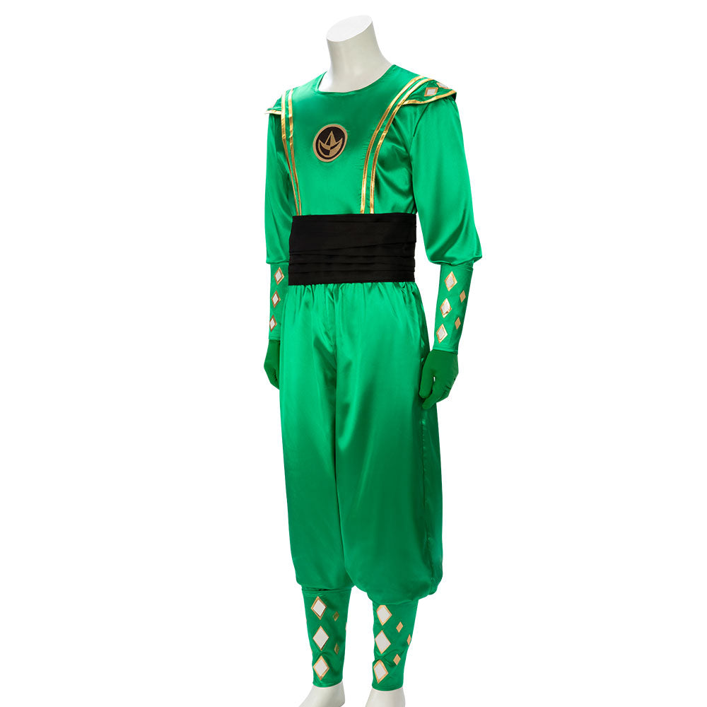 Power Rangers Green Ninjetti Ranger Green Ninja Ranger B Edition Cosplay Costume