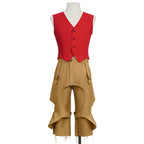 One Piece Live Action Season 2 Luffy Costume with Straw Hat