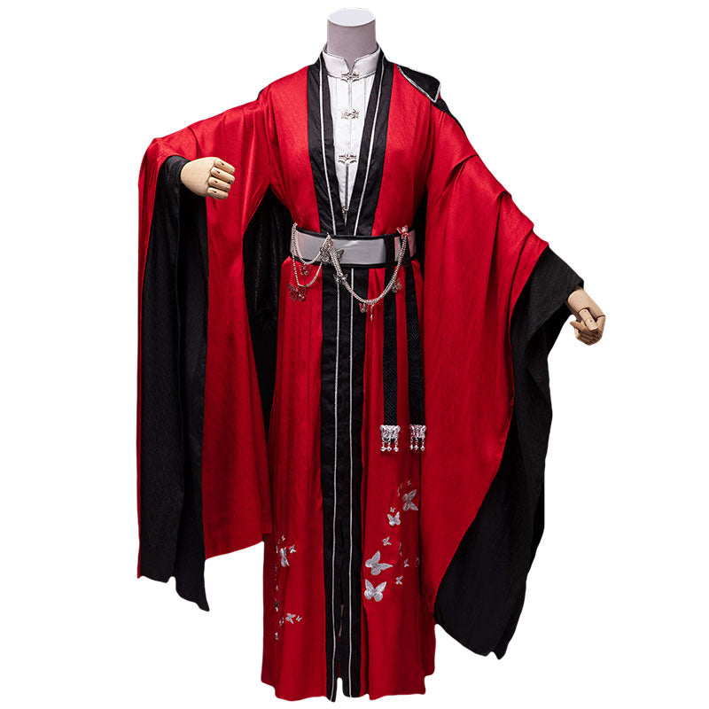 Tian Guan Ci Fu Heaven Official's Blessing Comic Hua Cheng Crimson Rain Sought Flower Cosplay Costume
