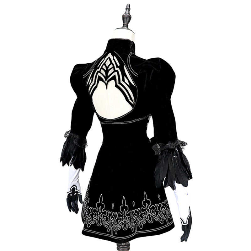 NieR: Automata 2B YoRHa No.2 Type B Halloween Cosplay Costume