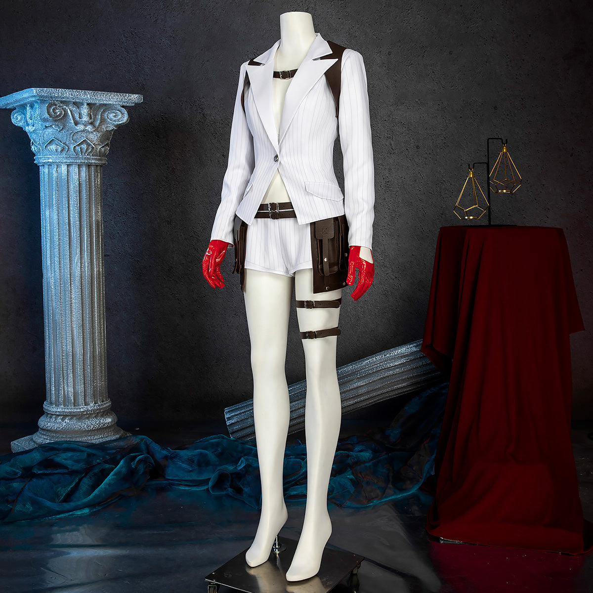 Devil May Cry Lady Cosplay Costume