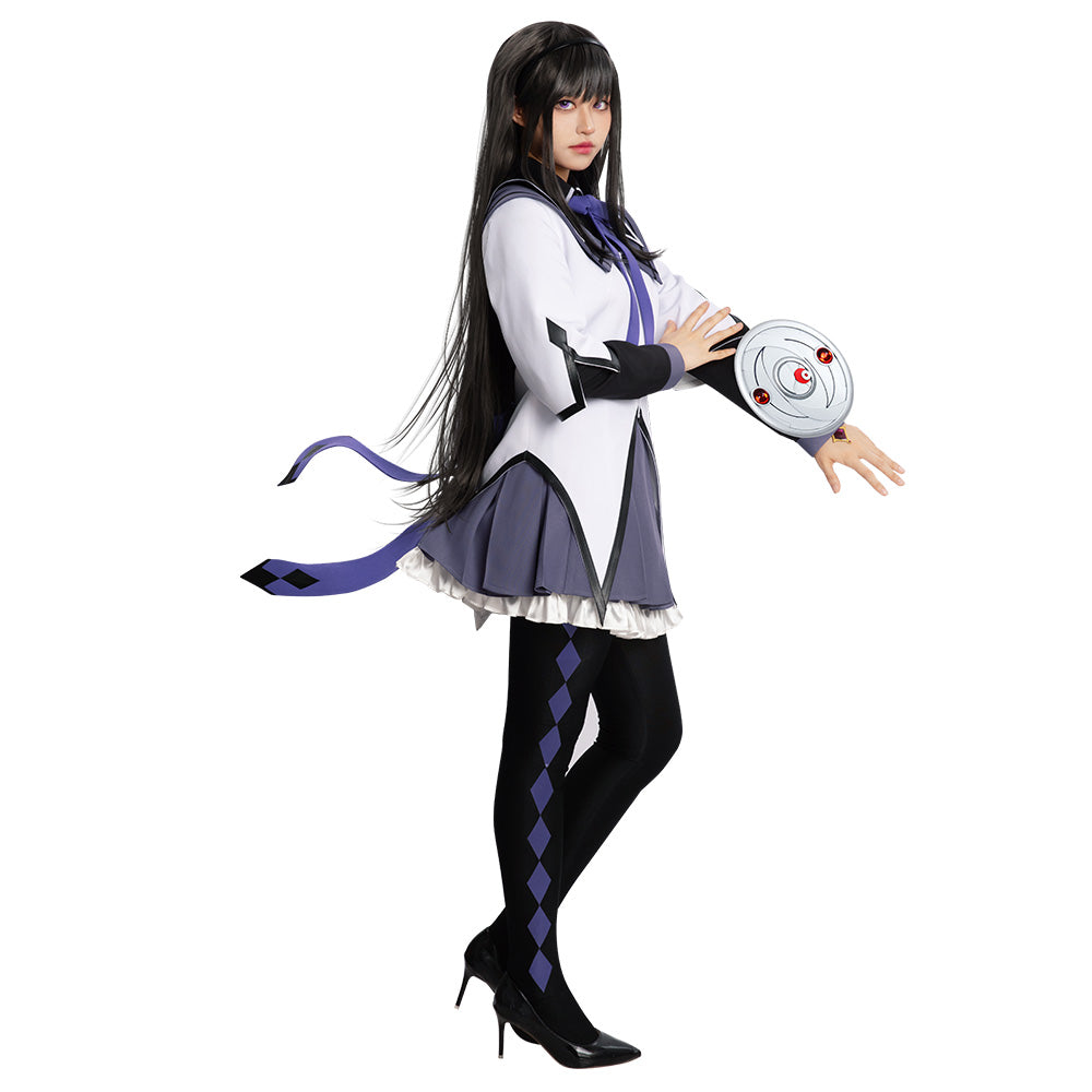 Puella Magi Madoka Magica Homura Akemi Premium Cosplay Costume