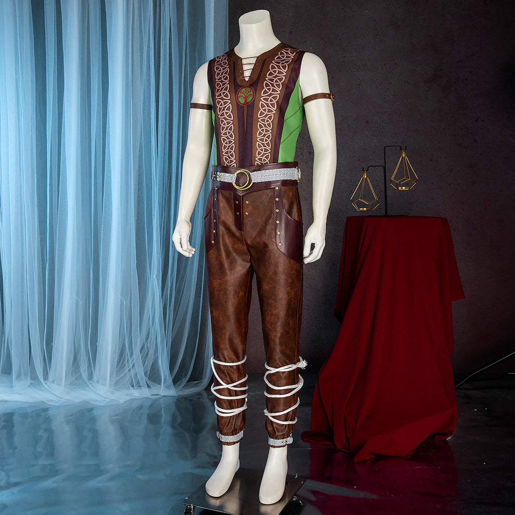 Baldur's Gate III Halsin Camp Cosplay Costume